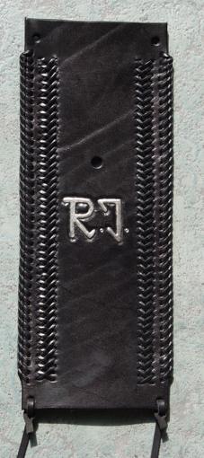 leather laced tank bibs